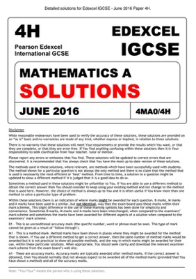 New Edexcel IGCSE Maths A 4MA1/2F Past Papers By Topic 2022