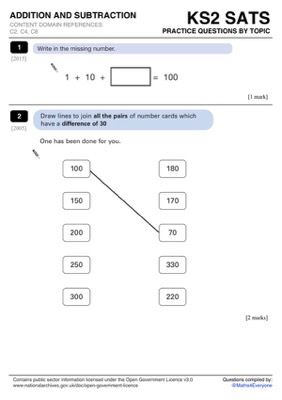 GCSE 9-1 Practice Questions (by Topic)